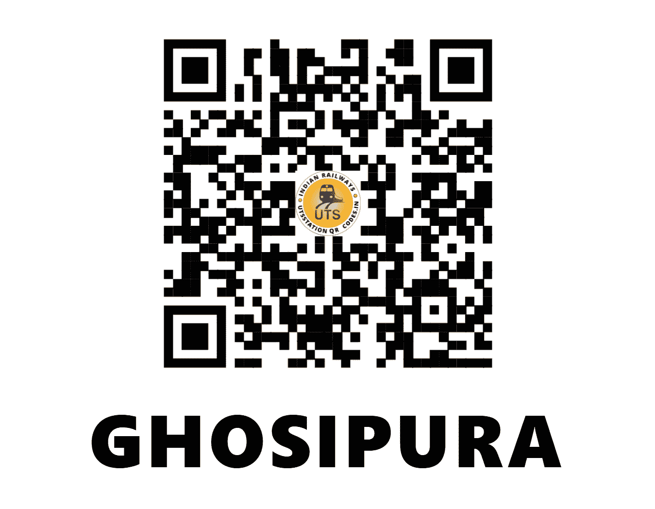 UTS QR Code for GHOSIPURA - GOPA - NC ()