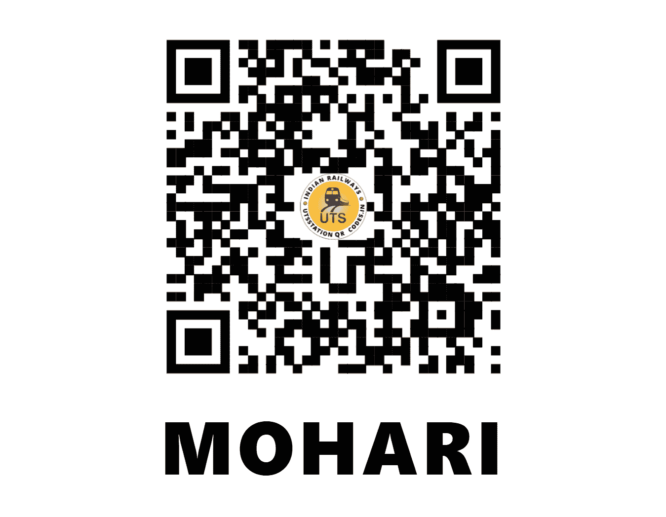 UTS QR Code for MOHARI - MHF - NC ()