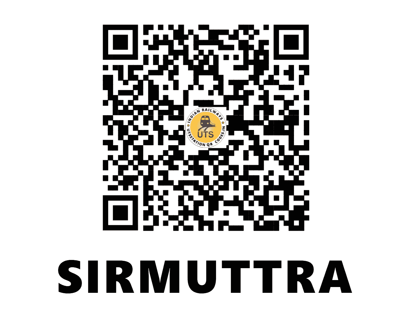 UTS QR Code for SIRMUTTRA - SRMT - NC ()
