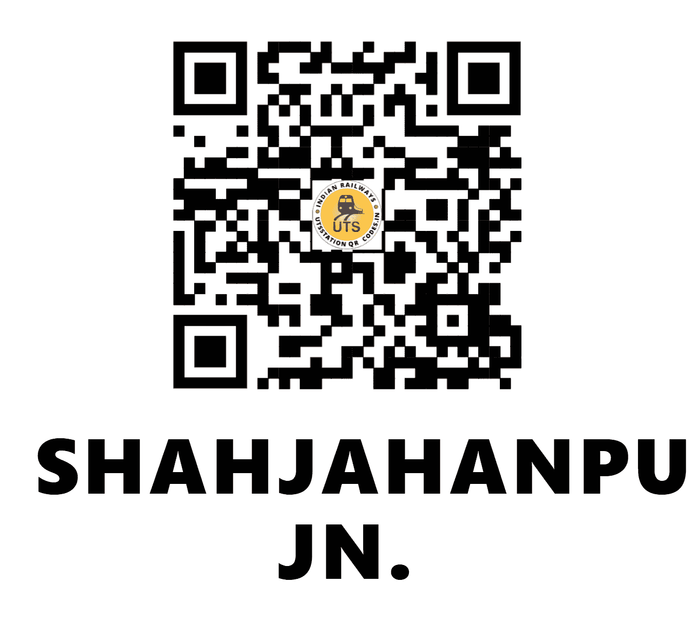 UTS QR Code for SHAHJAHANPUR JN. - SZP - NE ()