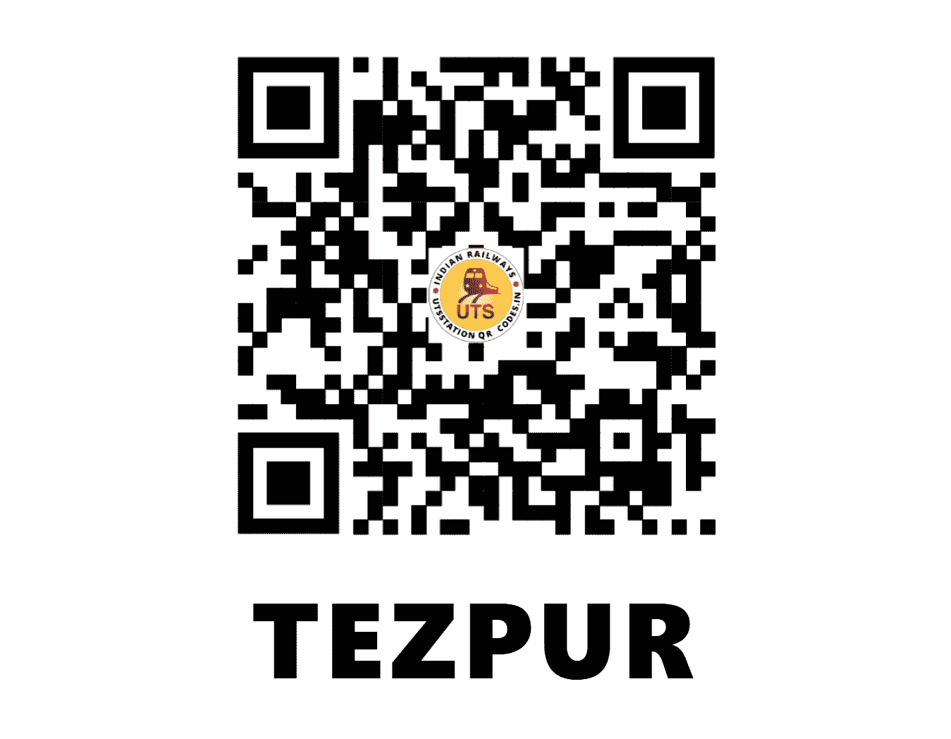 UTS QR Code for TEZPUR - TZTB - NF ()