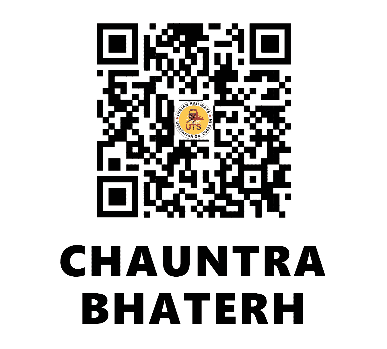 UTS QR Code for CHAUNTRA BHATERH - CTZ - NR ()
