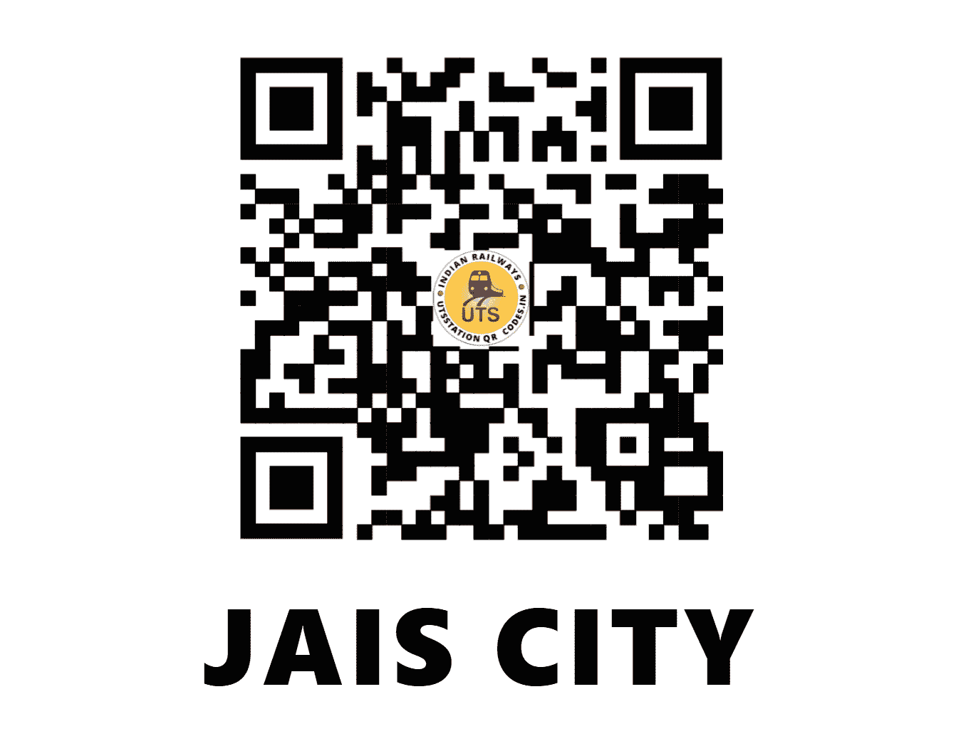 UTS QR Code for JAIS CITY - JAIC - NR ()