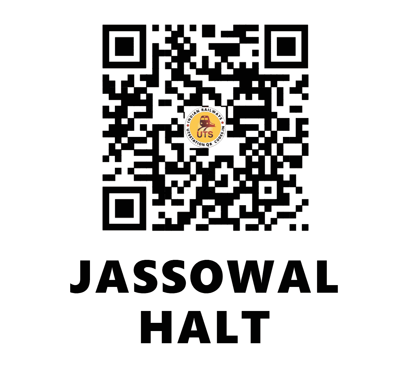 UTS QR Code for JASSOWAL HALT - JSL - NR ()