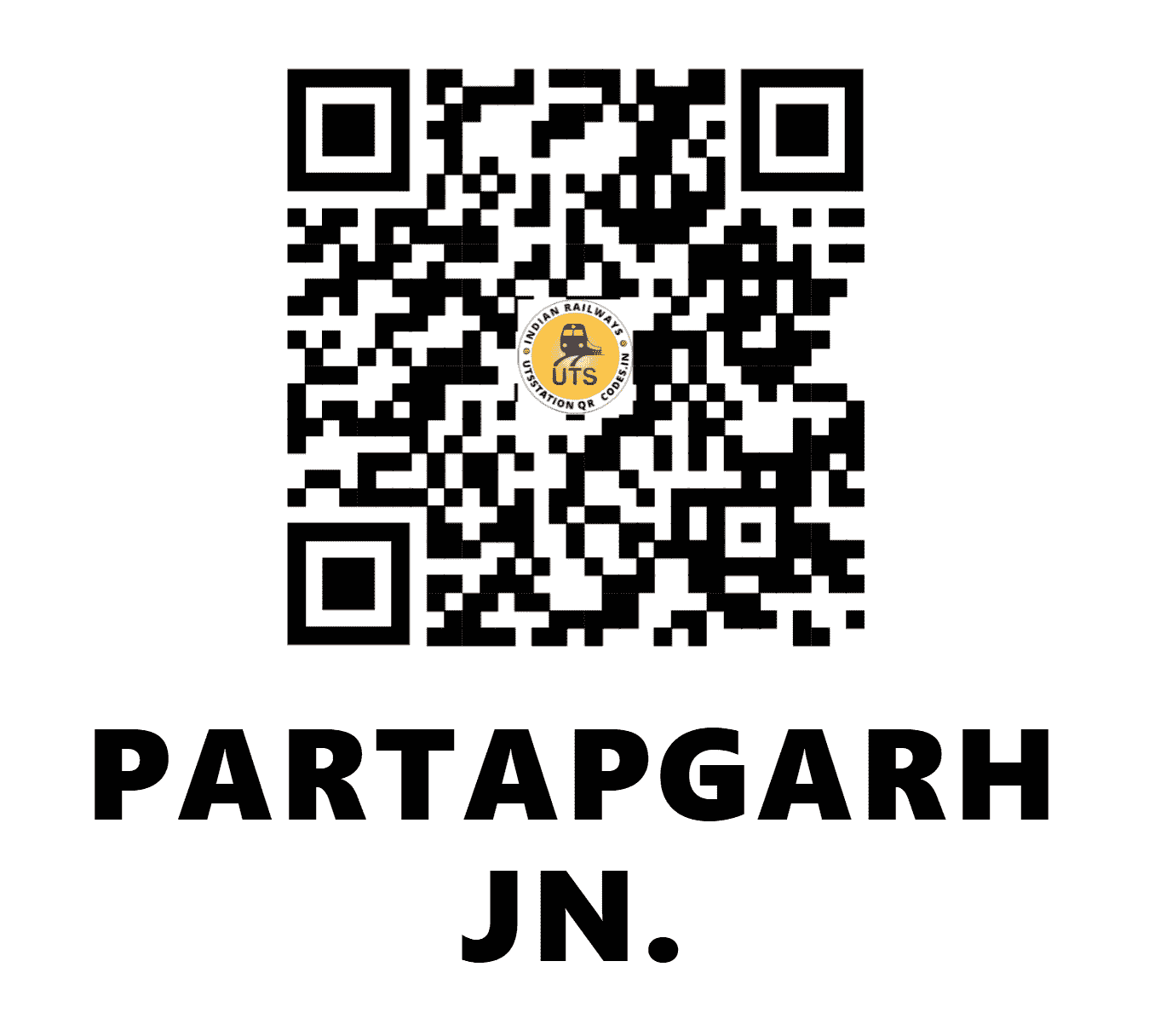 UTS QR Code for PARTAPGARH JN. - PBH - NR ()