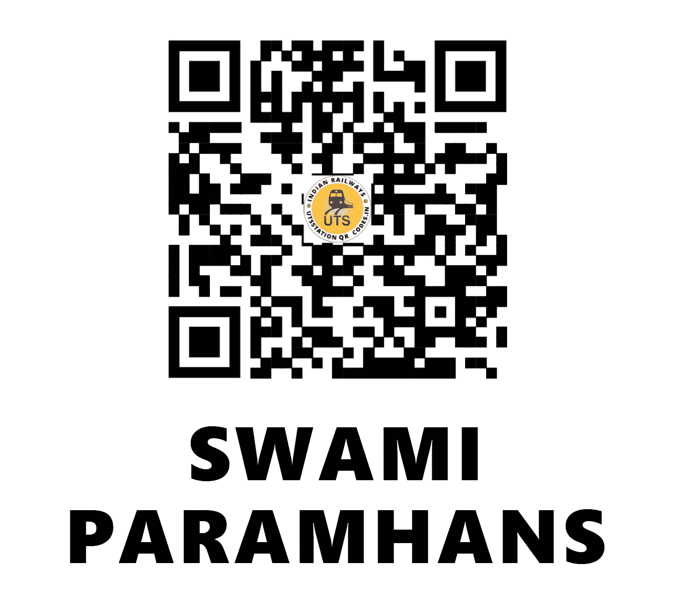 UTS QR Code for SWAMI PARAMHANS - SWPS - NR ()