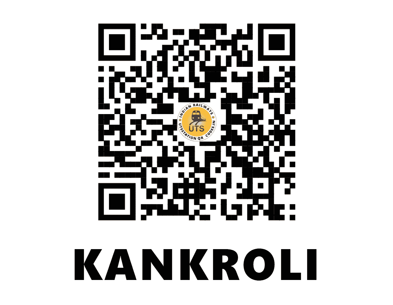 UTS QR Code for KANKROLI - KDL - NW ()