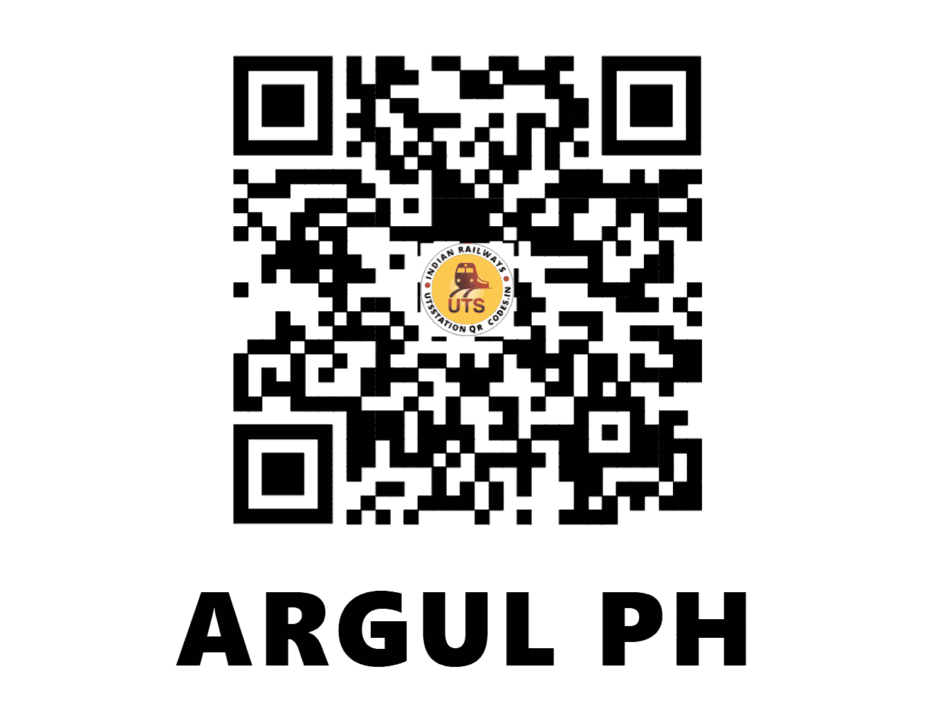UTS QR Code for ARGUL PH - ARGL - EO (ODISHA)
