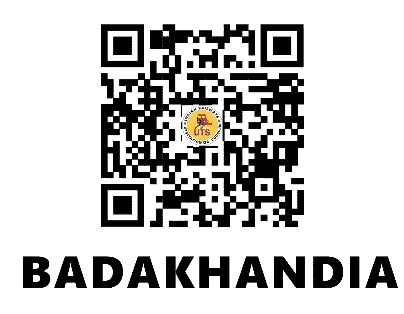 UTS QR Code for BADAKHANDIAITA - BDKT - EO (ODISHA)