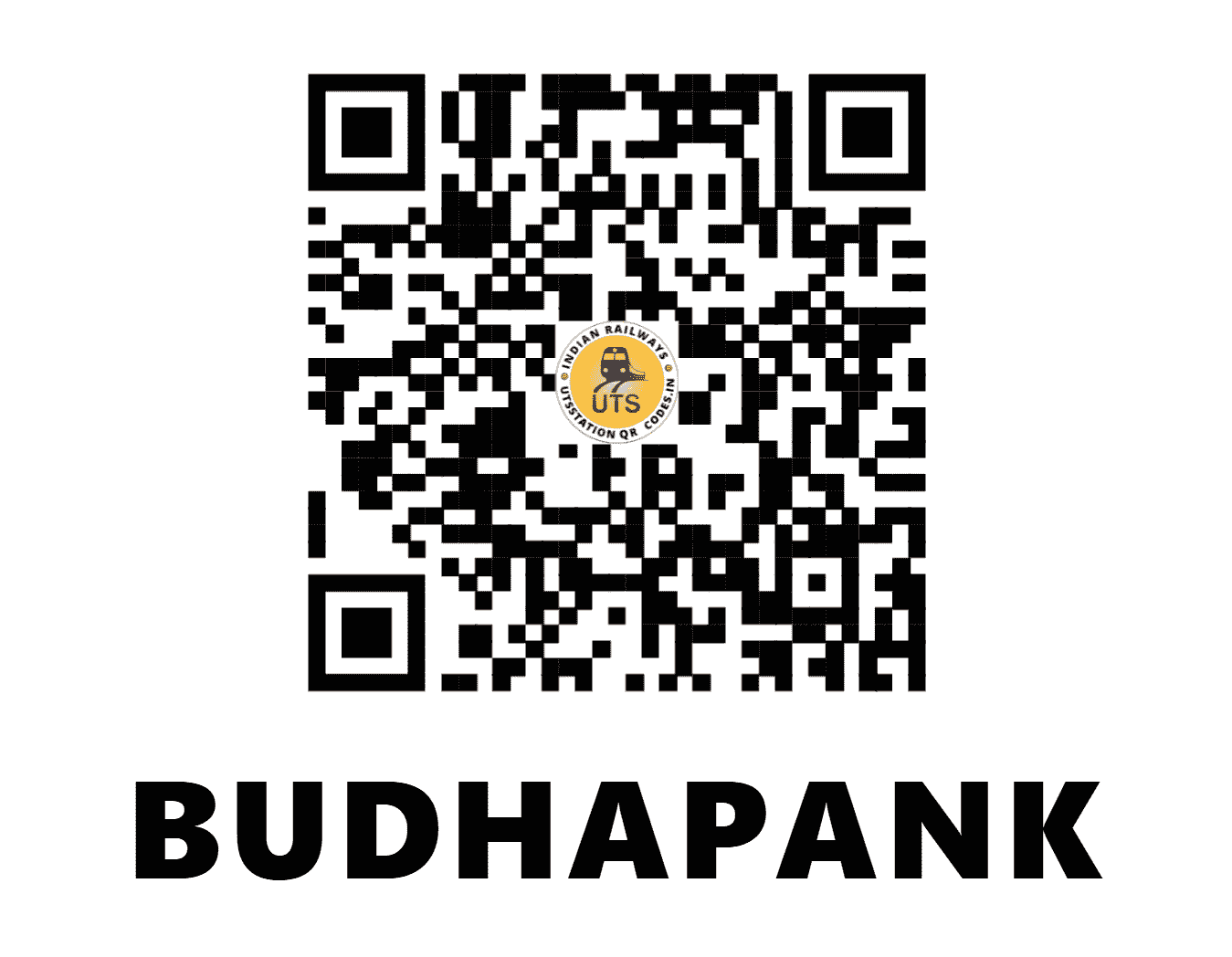 UTS QR Code for BUDHAPANK - BDPK - EO (ODISHA)