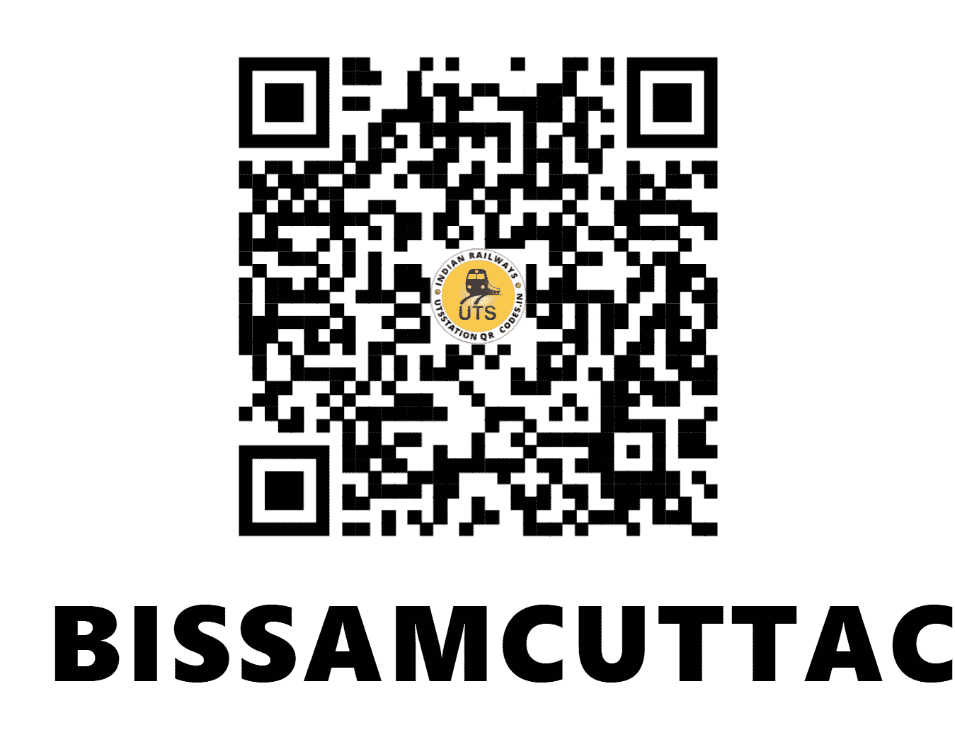 UTS QR Code for BISSAMCUTTACK - BMCK - EO (ODISHA)
