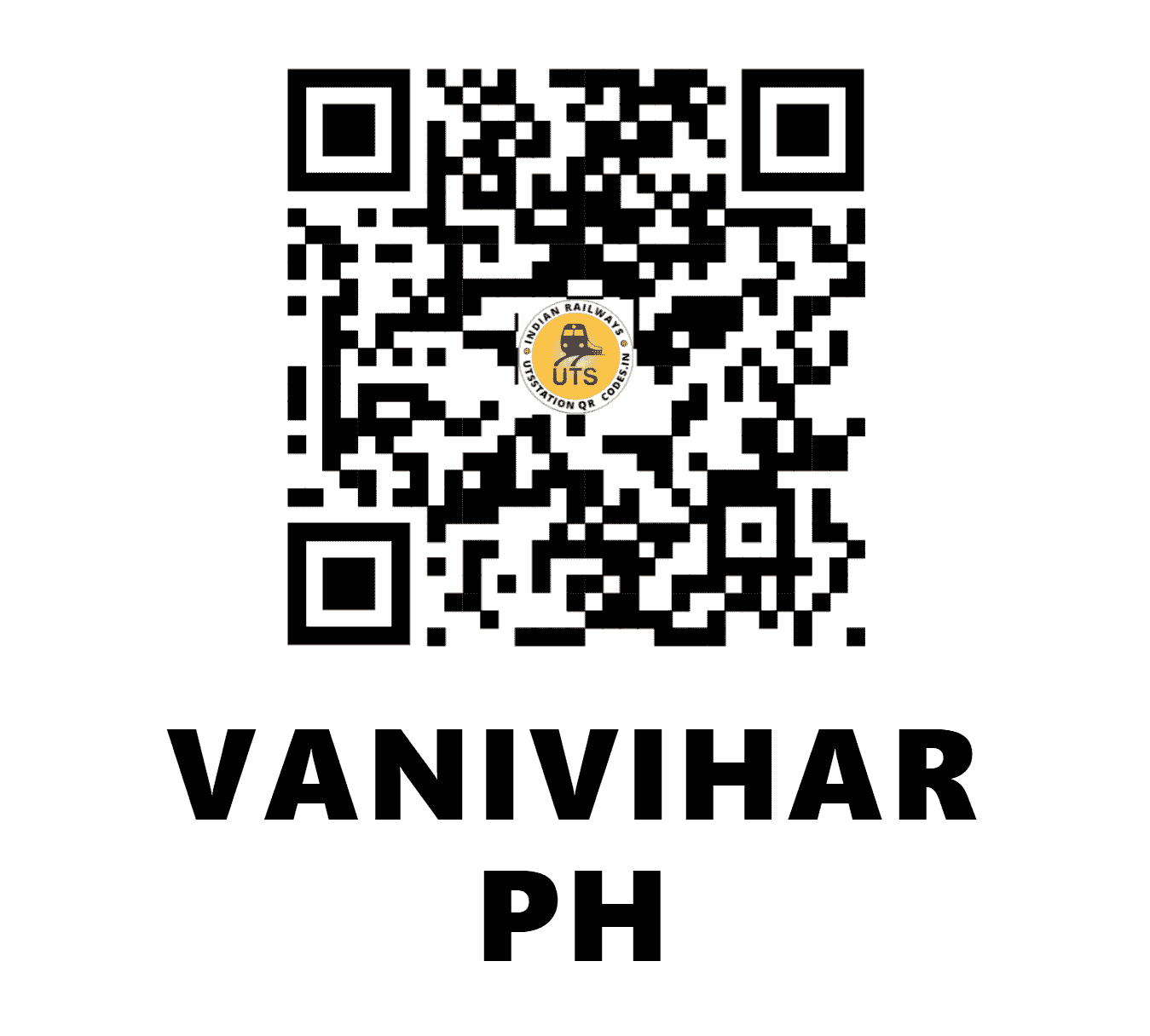 UTS QR Code for VANIVIHAR PH - BNBH - EO (ODISHA)