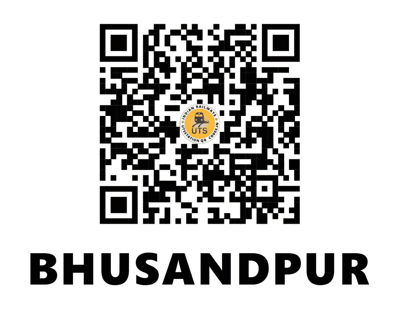 UTS QR Code for BHUSANDPUR - BSDP - EO (ODISHA)