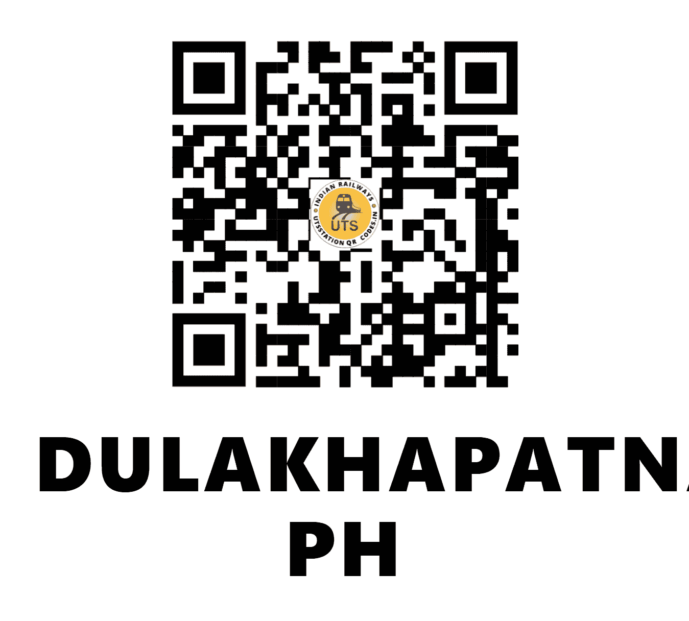 UTS QR Code for DULAKHAPATNA PH - DLPT - EO (ODISHA)