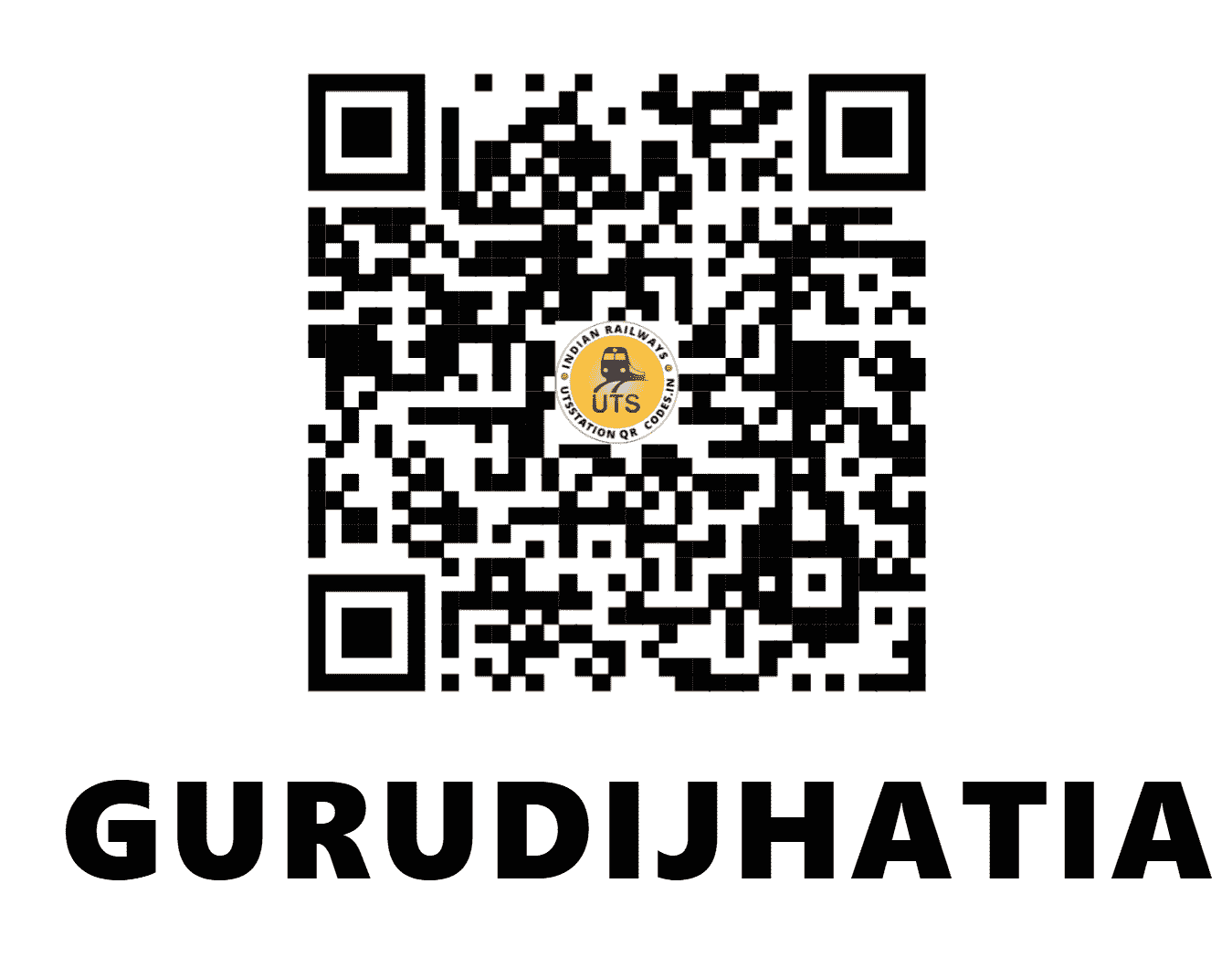 UTS QR Code for GURUDIJHATIA - GJTA - EO (ODISHA)