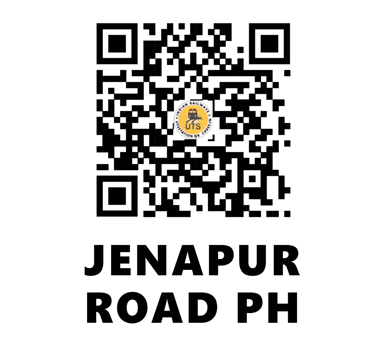 UTS QR Code for JENAPUR ROAD PH - JPRD - EO (ODISHA)