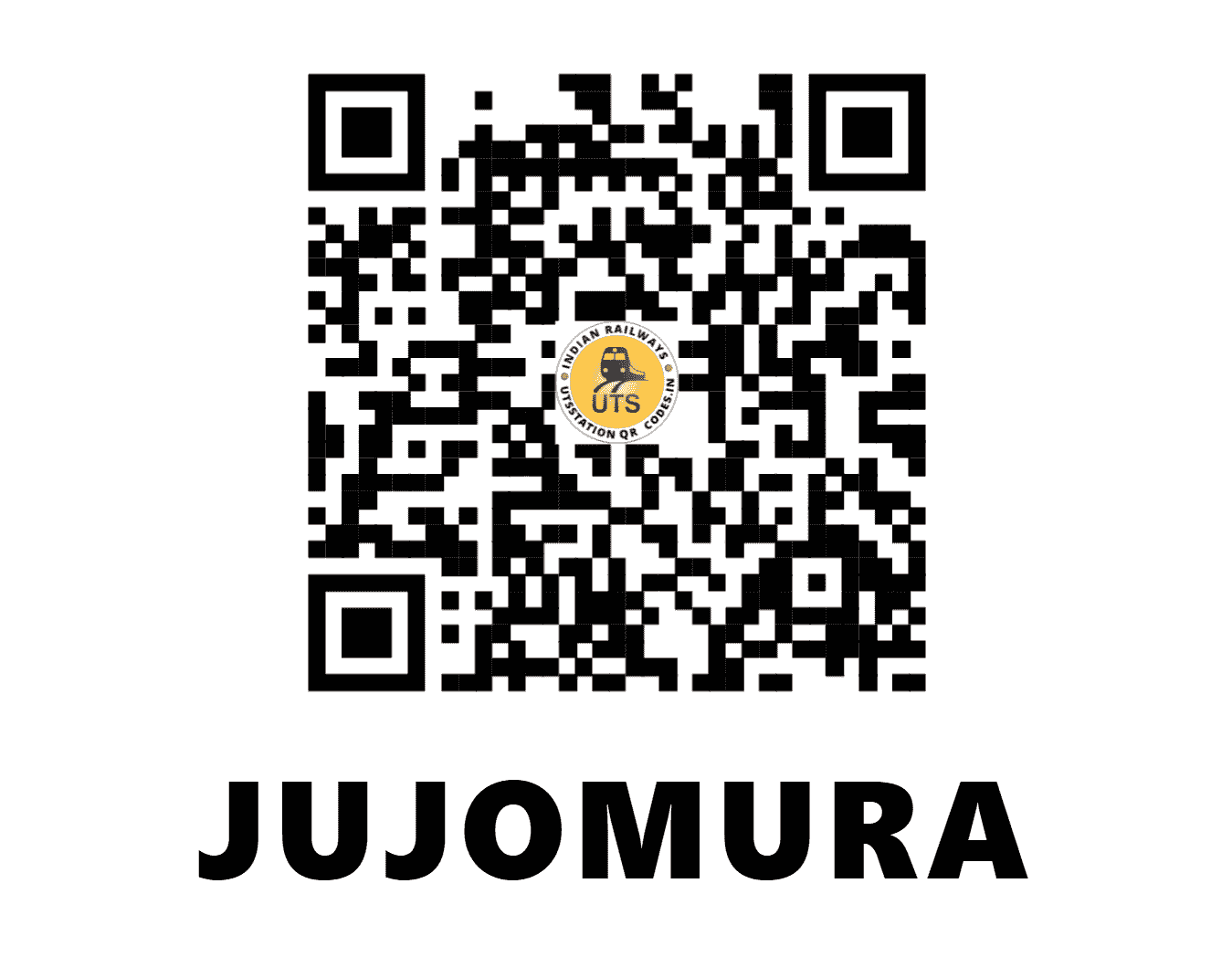 UTS QR Code for JUJOMURA - JUJA - EO (ODISHA)