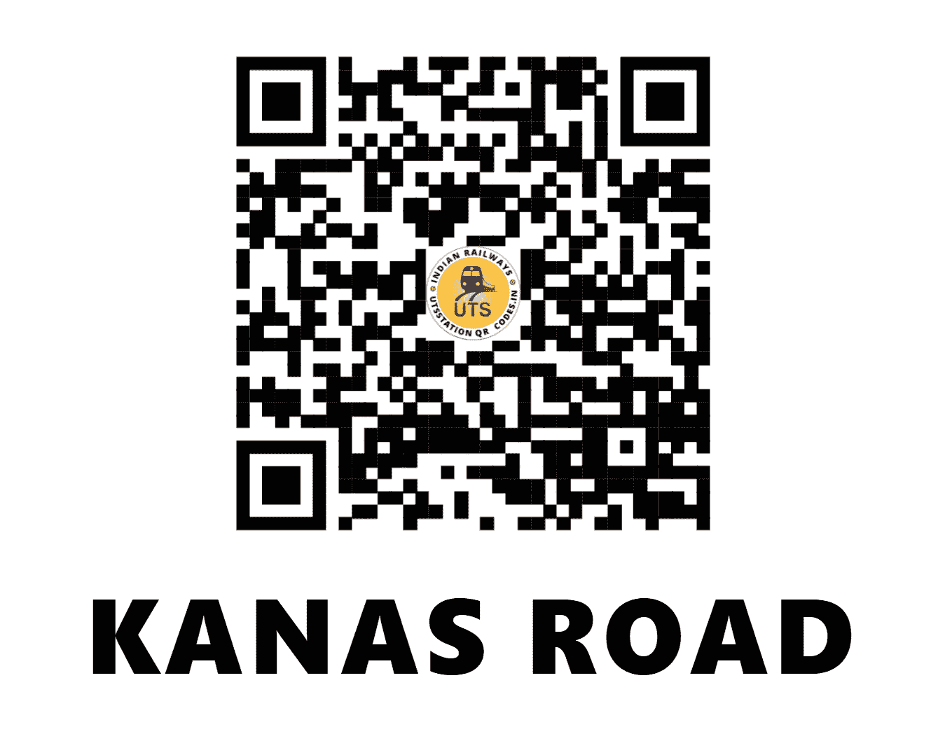 UTS QR Code for KANAS ROAD - KASR - EO (ODISHA)