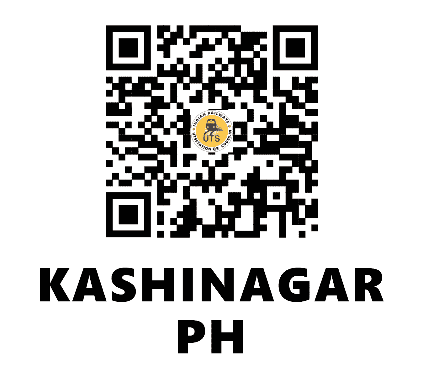 UTS QR Code for KASHINAGAR PH - KNGR - EO (ODISHA)