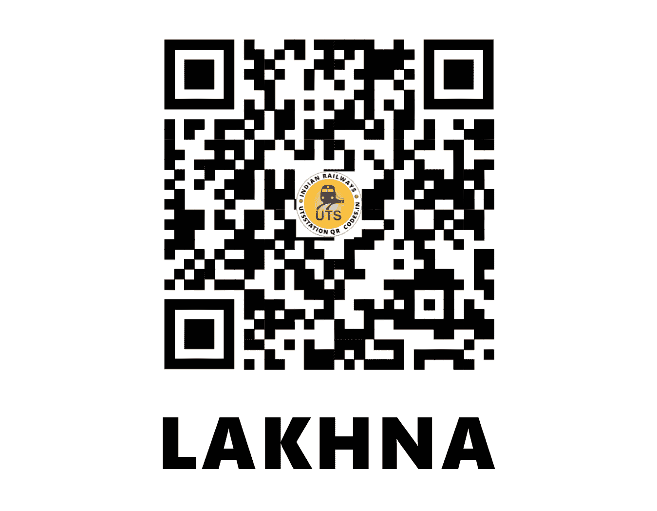 UTS QR Code for LAKHNA - LKNA - EO (ODISHA)