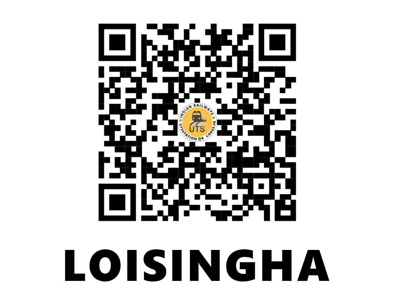 UTS QR Code for LOISINGHA - LSX - EO (ODISHA)