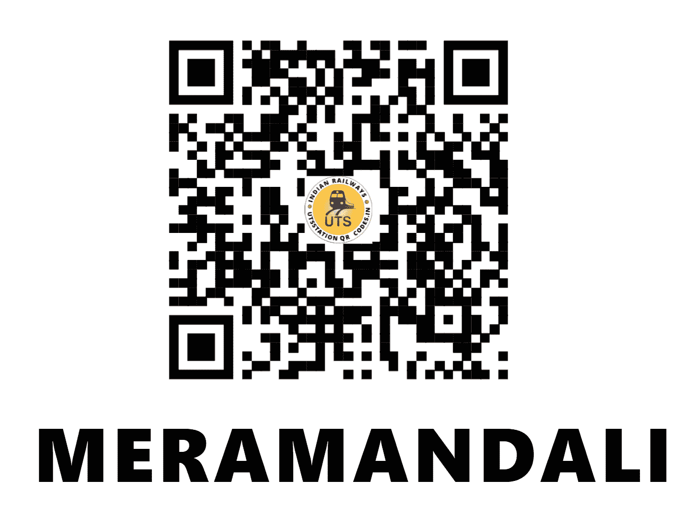 UTS QR Code for MERAMANDALI - MRDL - EO (ODISHA)