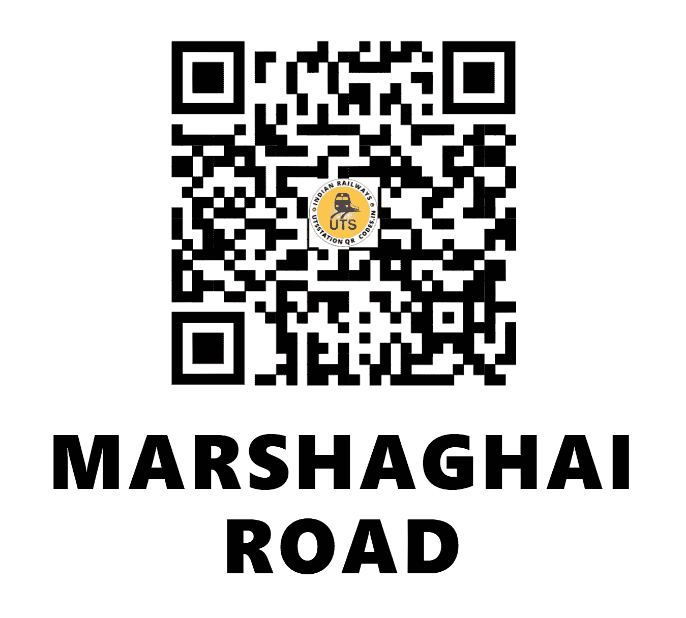 UTS QR Code for MARSHAGHAI ROAD - MSGR - EO (ODISHA)