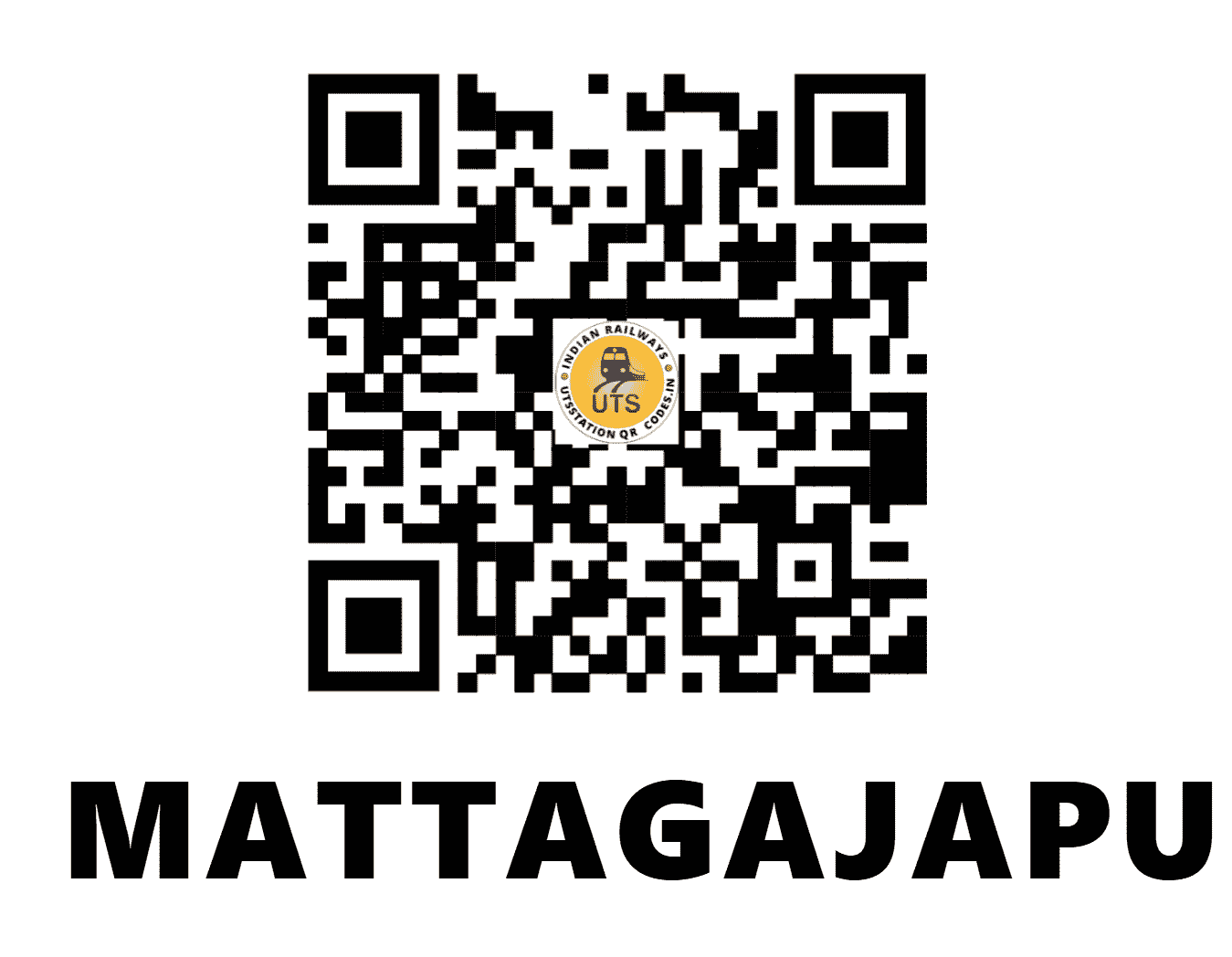 UTS QR Code for MATTAGAJAPUR - MTND - EO (ODISHA)
