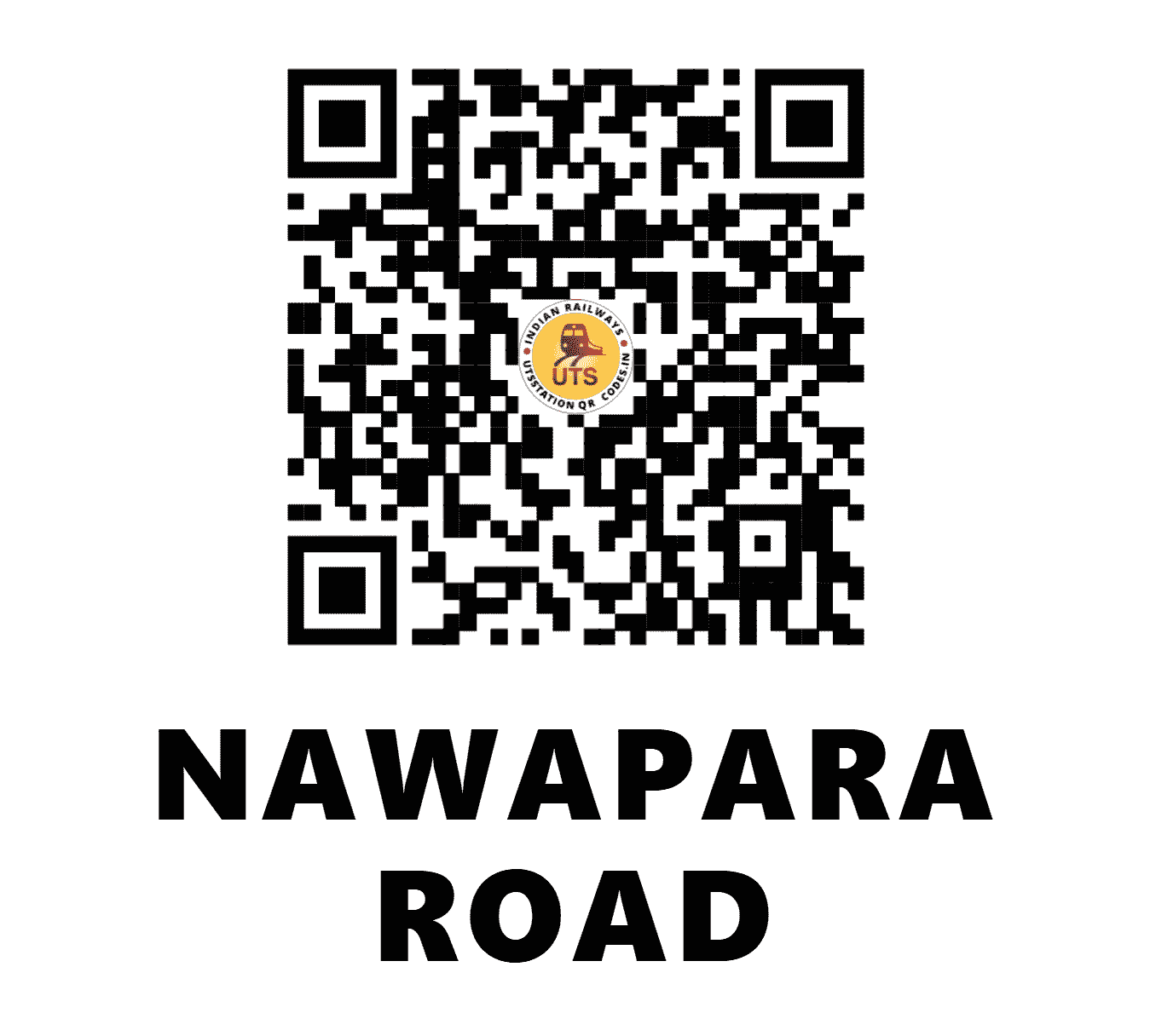 UTS QR Code for NAWAPARA ROAD - NPD - EO (ODISHA)