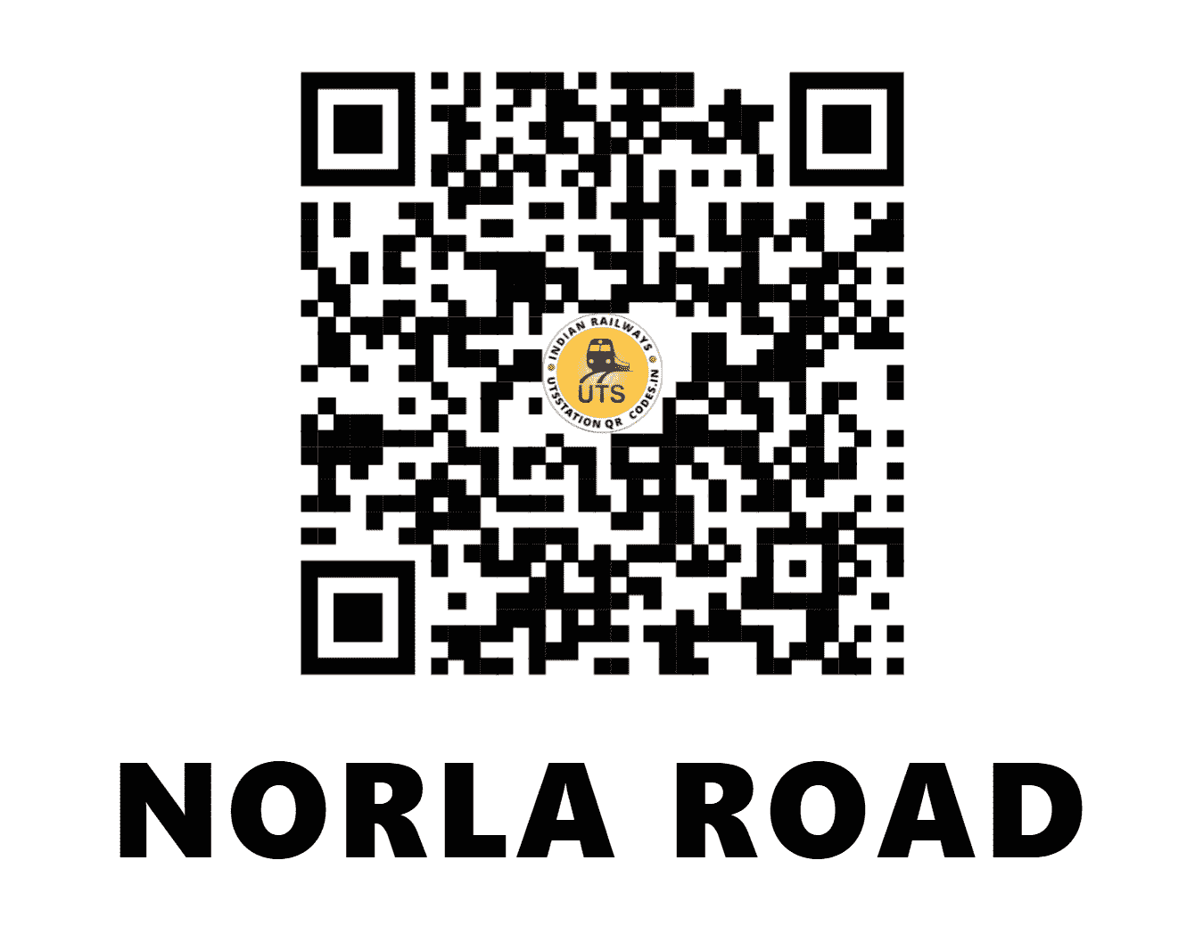 UTS QR Code for NORLA ROAD - NRLR - EO (ODISHA)