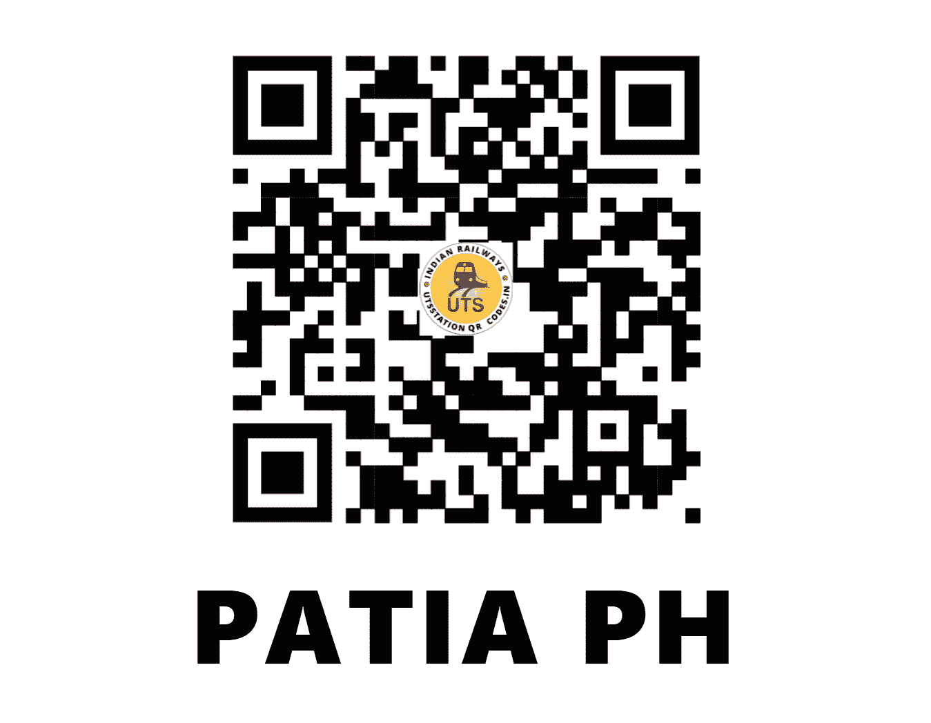 UTS QR Code for PATIA PH - PTAB - EO (ODISHA)