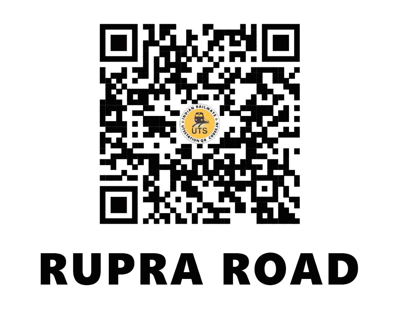 UTS QR Code for RUPRA ROAD - RPRD - EO (ODISHA)