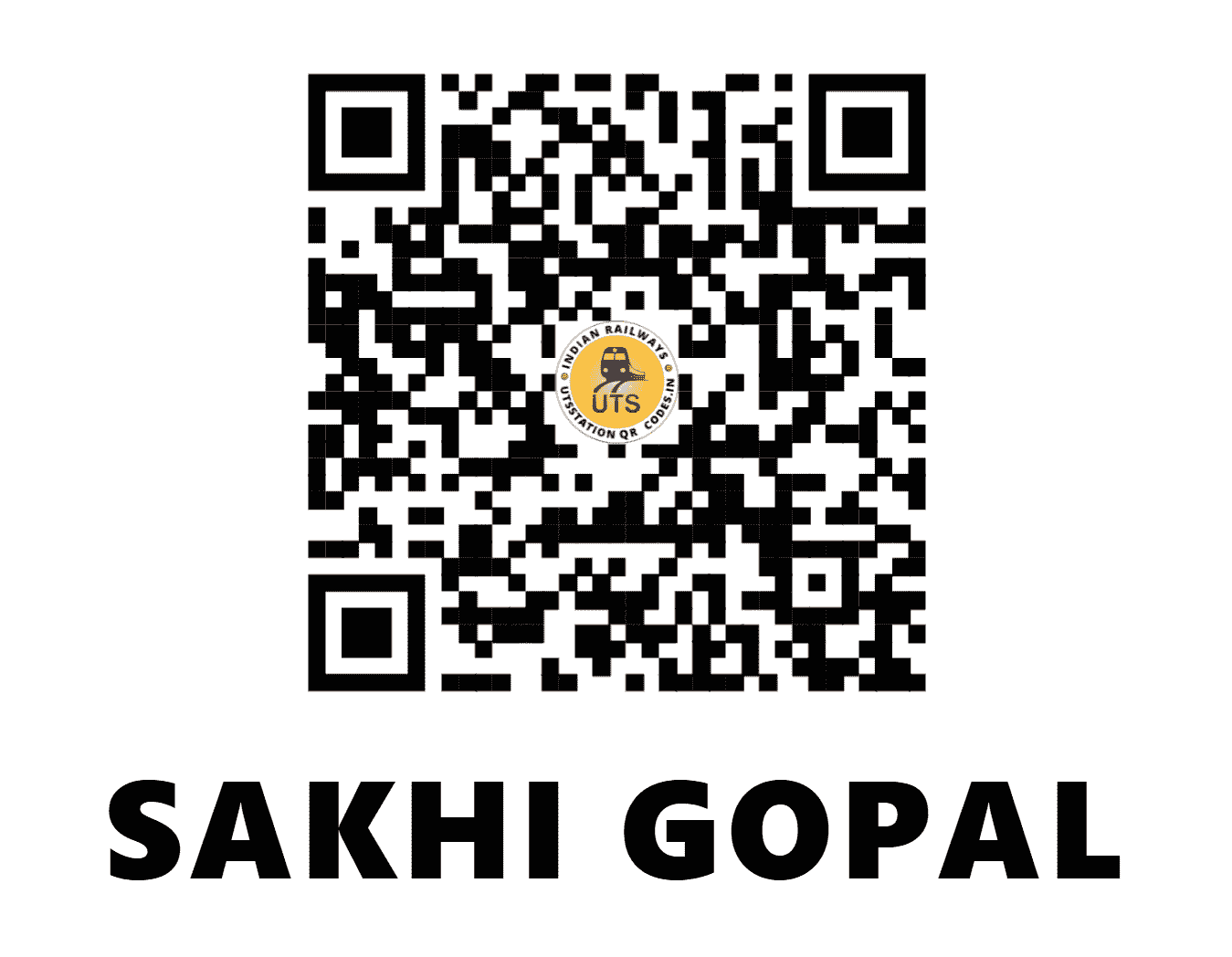 UTS QR Code for SAKHI GOPAL - SIL - EO (ODISHA)