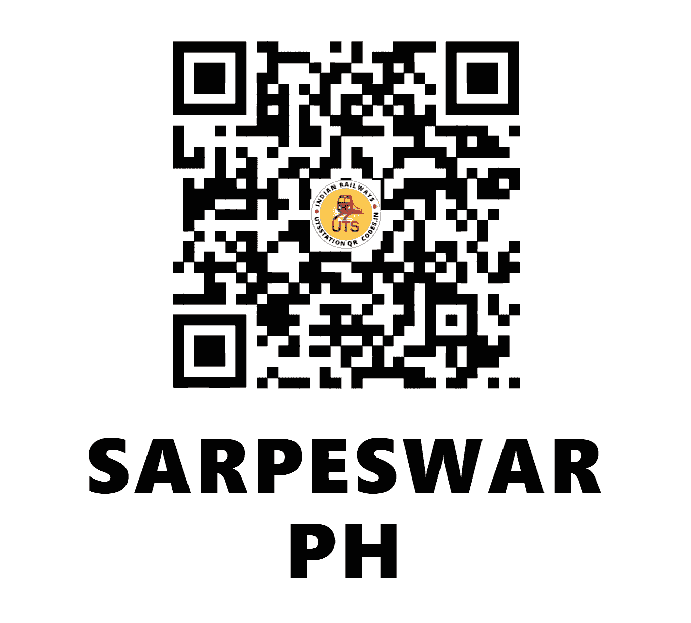 UTS QR Code for SARPESWAR PH - SPSR - EO (ODISHA)