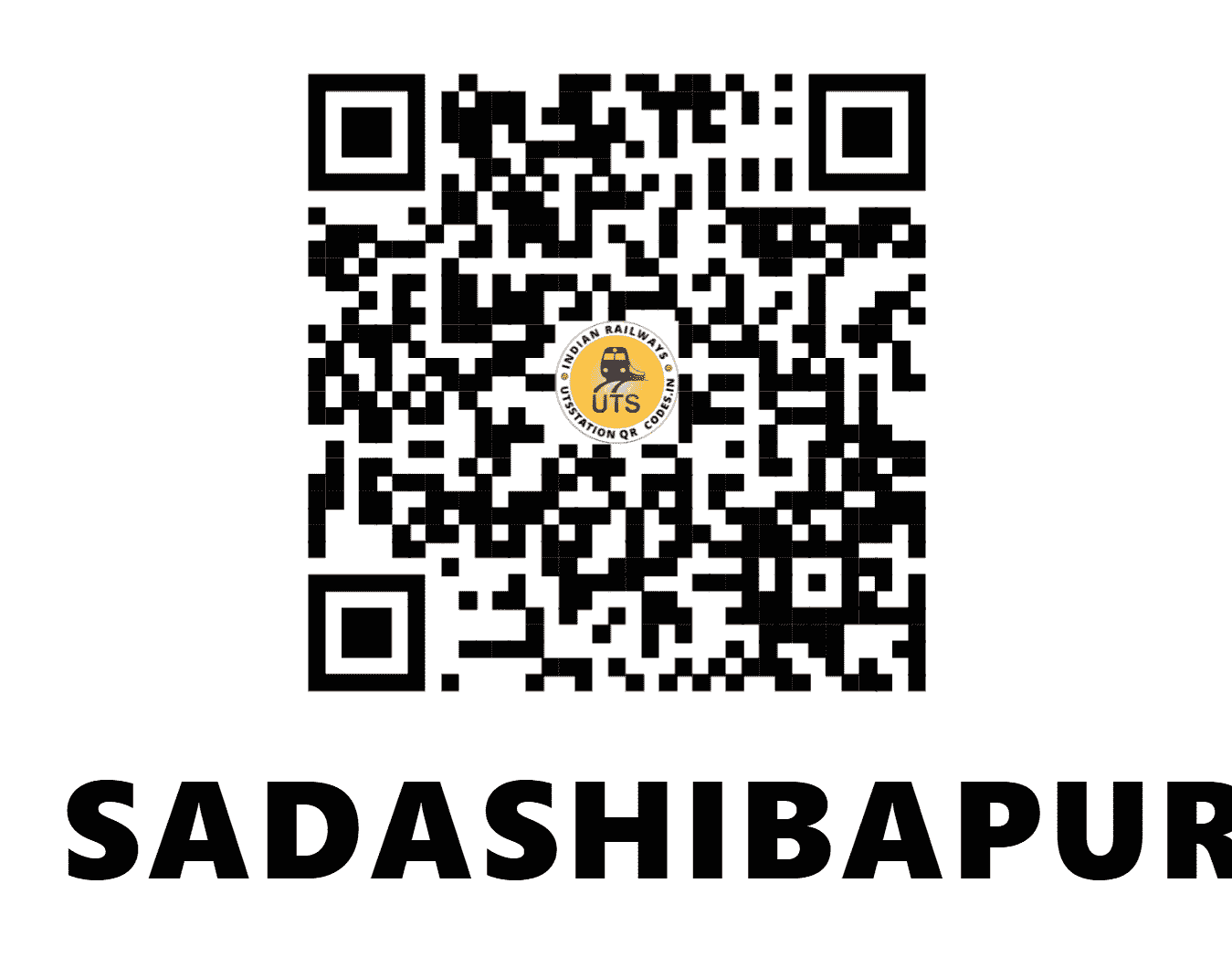 UTS QR Code for SADASHIBAPUR - SSPR - EO (ODISHA)