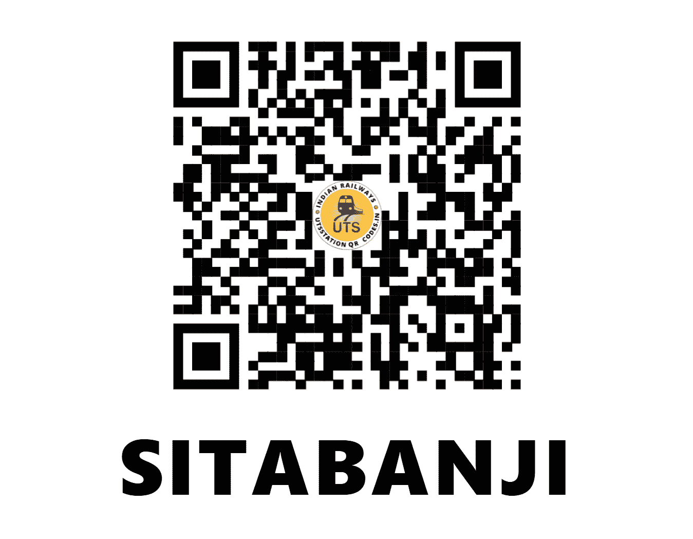 UTS QR Code for SITABANJI - STBJ - EO (ODISHA)