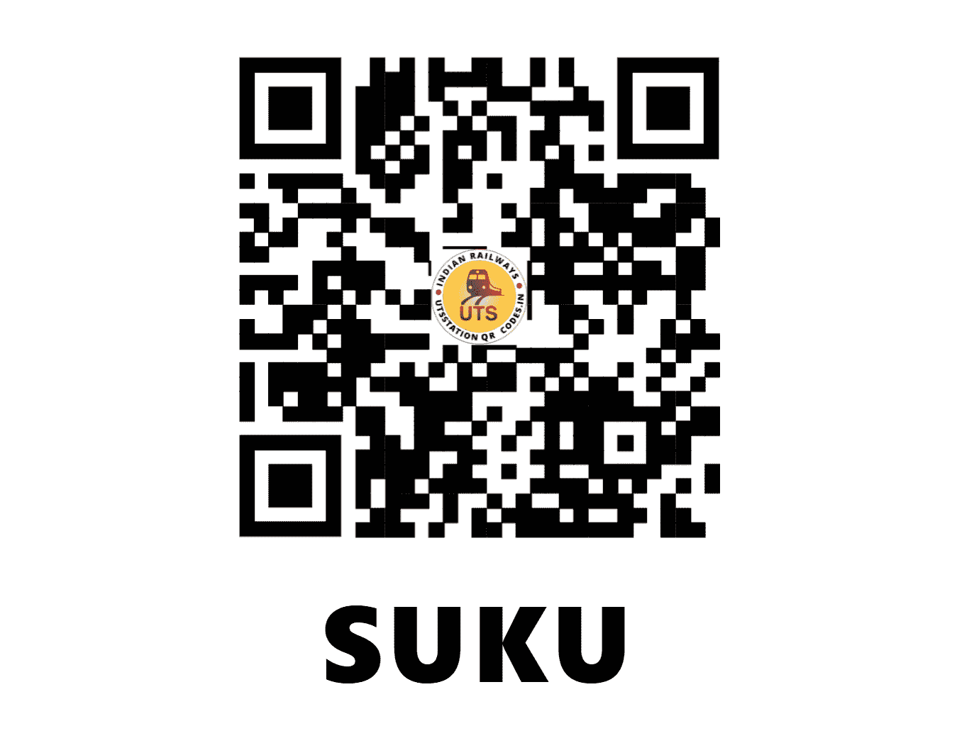 UTS QR Code for SUKU - SUKU - EO (ODISHA)