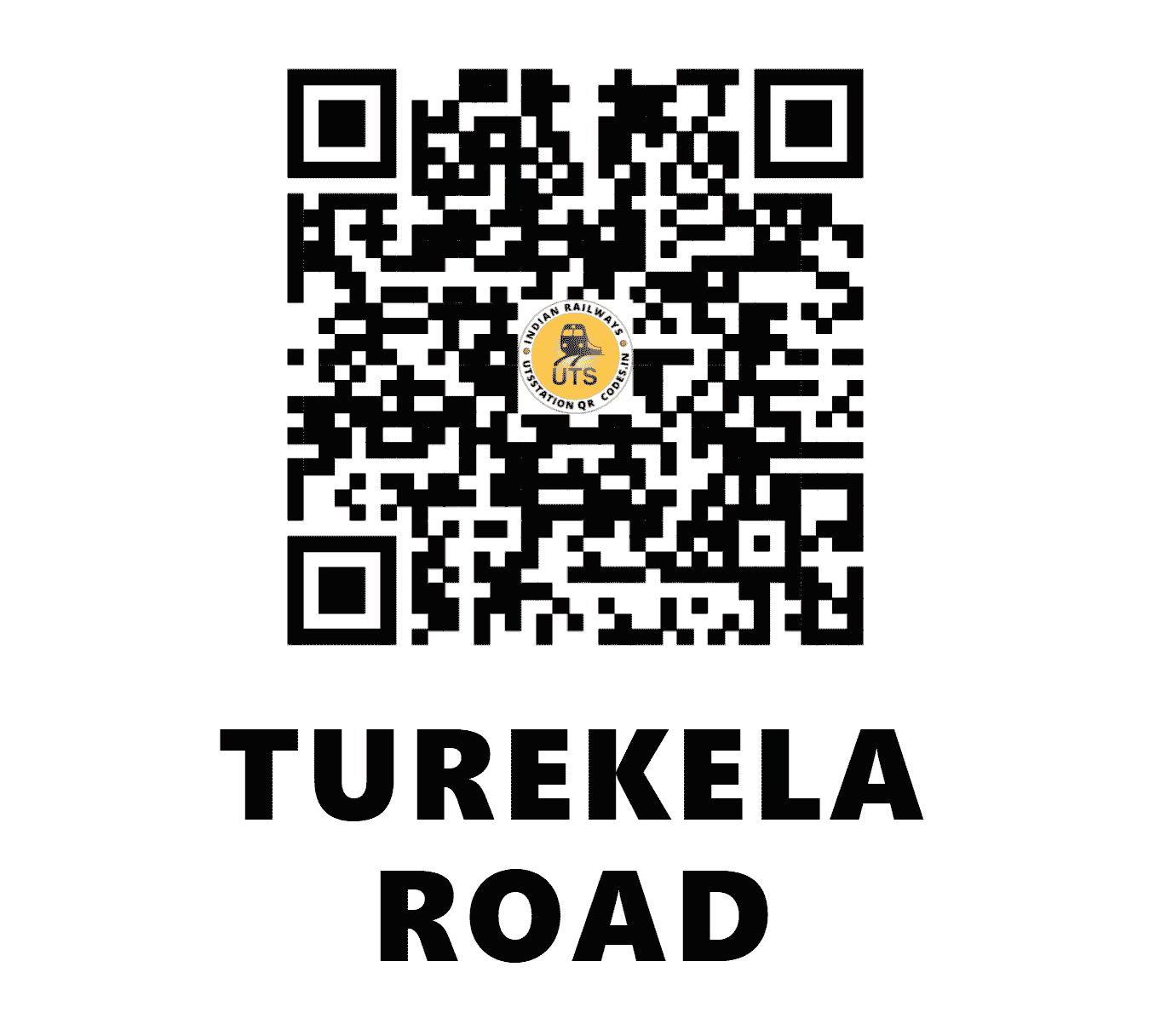 UTS QR Code for TUREKELA ROAD - TRKR - EO (ODISHA)