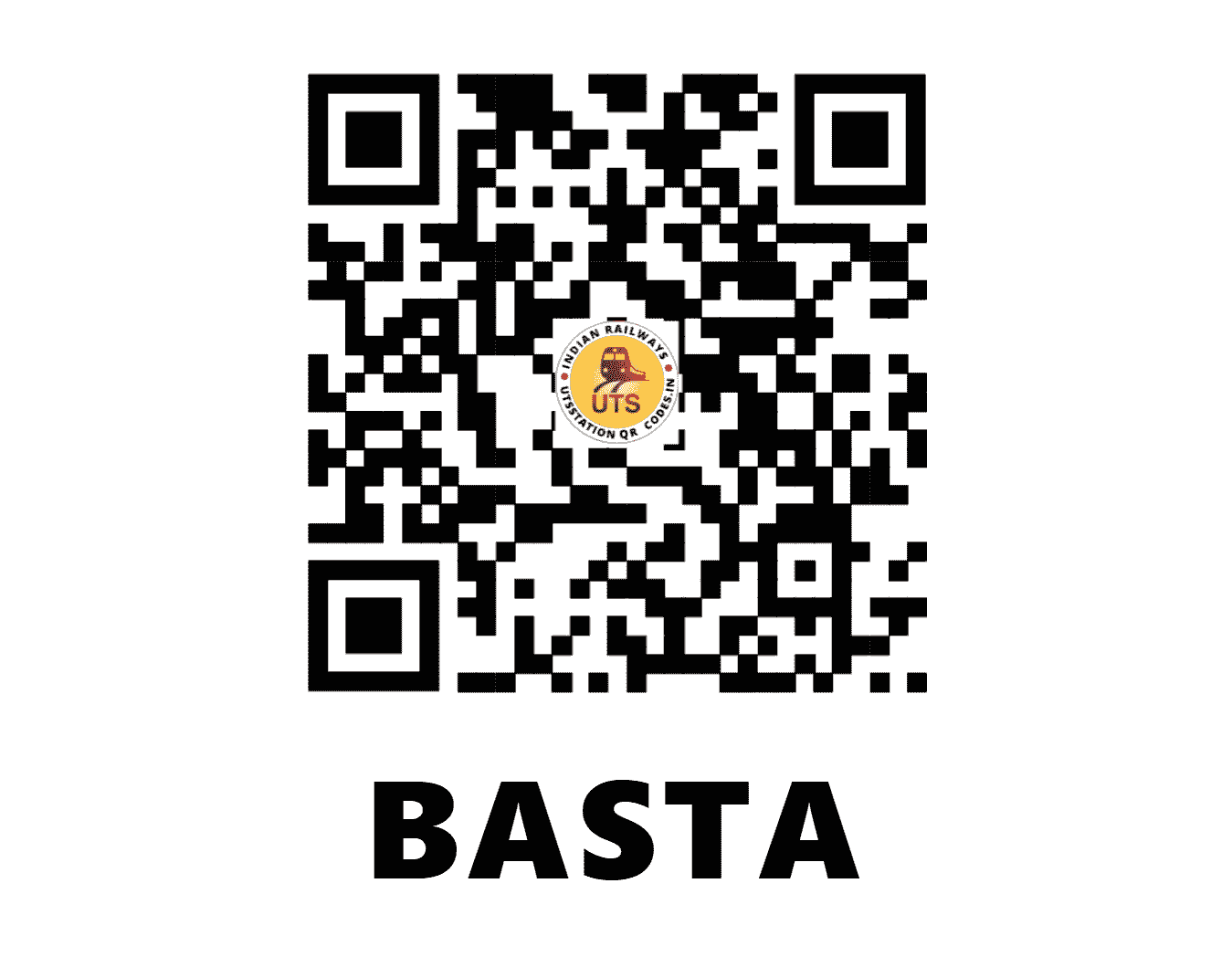 UTS QR Code for BASTA - BTS - SE (ODISHA)
