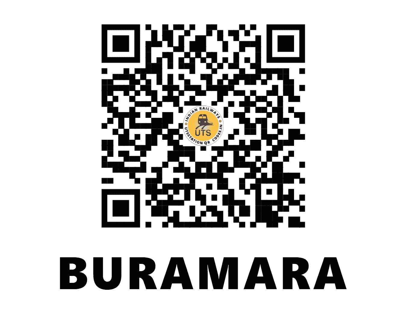UTS QR Code for BURAMARA - BWO - SE (ODISHA)
