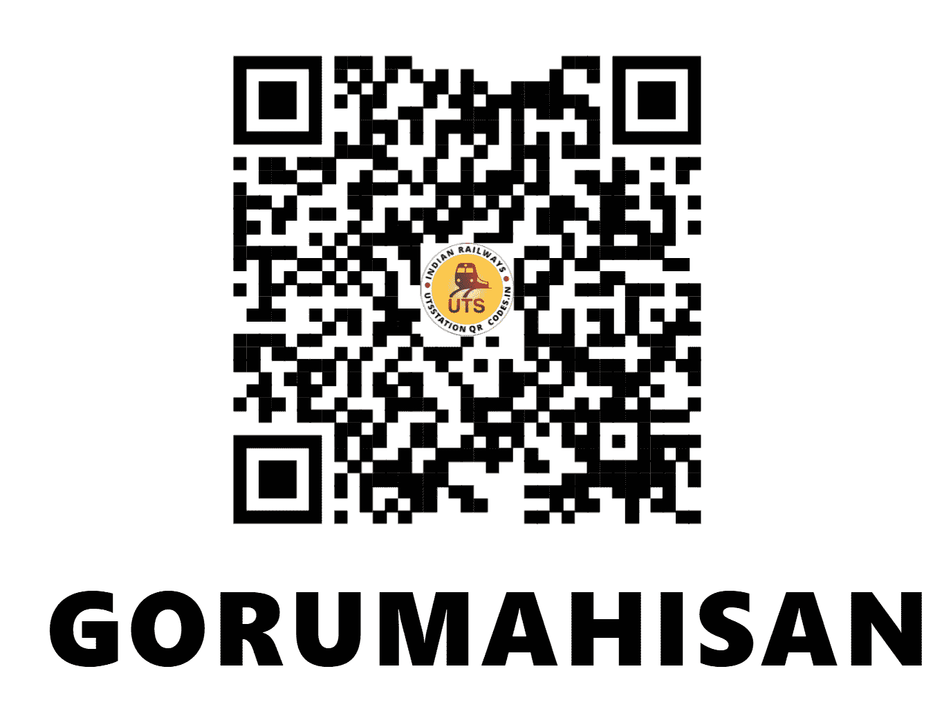 UTS QR Code for GORUMAHISANI - GUMI - SE (ODISHA)