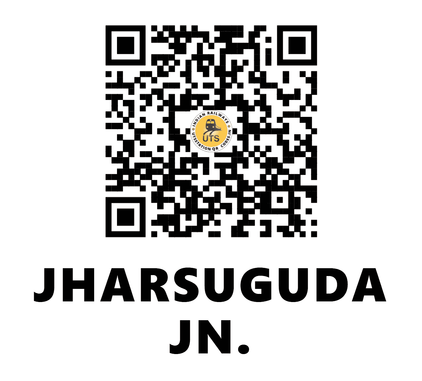 UTS QR Code for JHARSUGUDA JN. - JSG - SE (ODISHA)