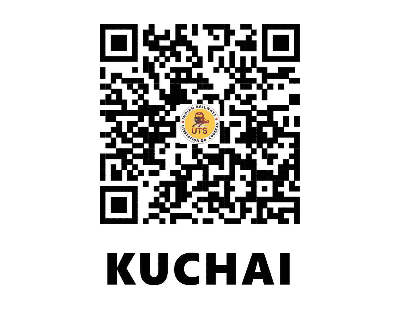 UTS QR Code for KUCHAI - KUCE - SE (ODISHA)