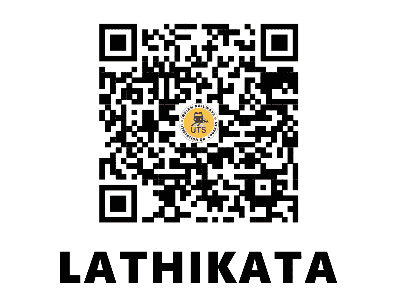 UTS QR Code for LATHIKATA - LTK - SE (ODISHA)