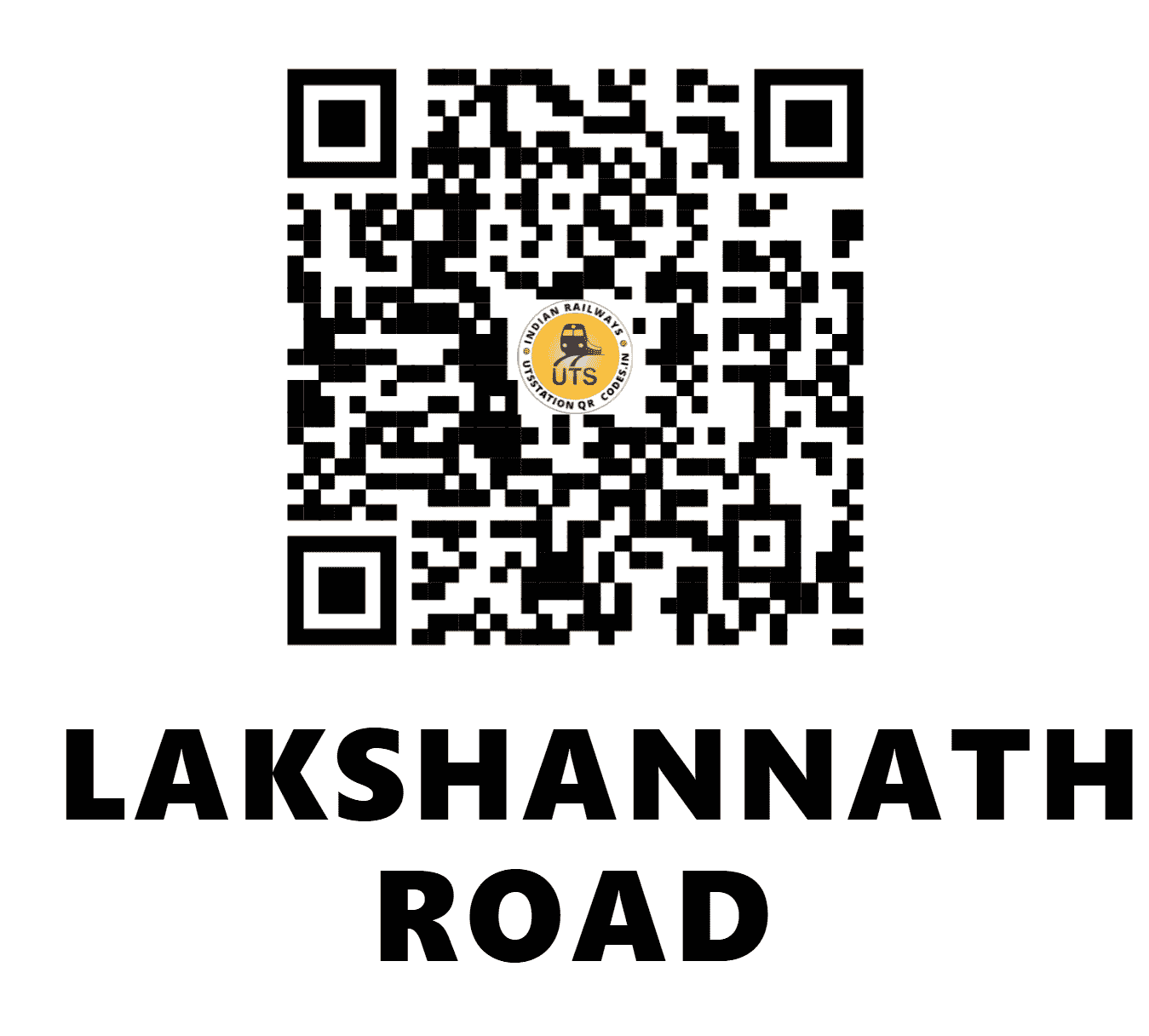 UTS QR Code for LAKSHANNATH ROAD - LXD - SE (ODISHA)