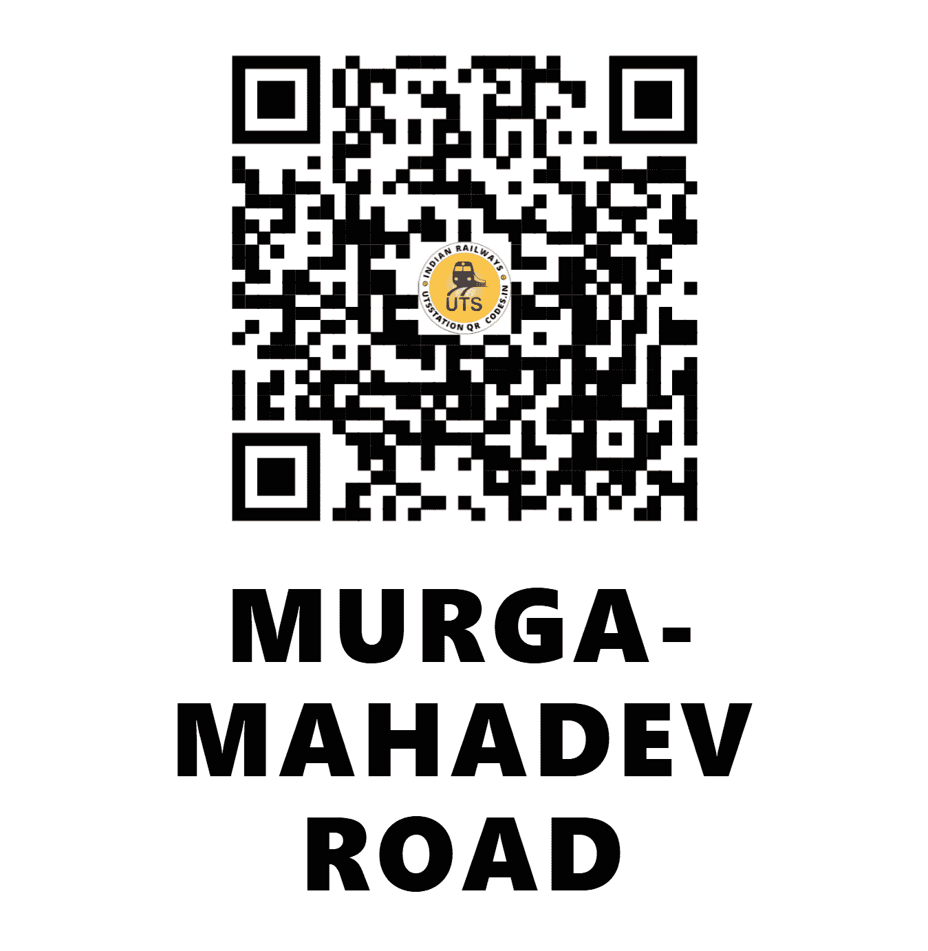UTS QR Code for MURGA-MAHADEV ROAD - MMVR - SE (ODISHA)