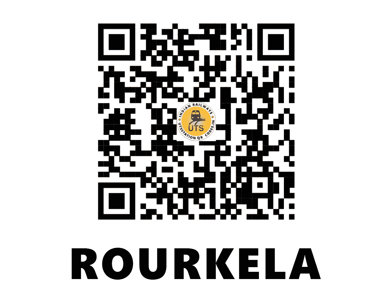 UTS QR Code for ROURKELA - ROU - SE (ODISHA)