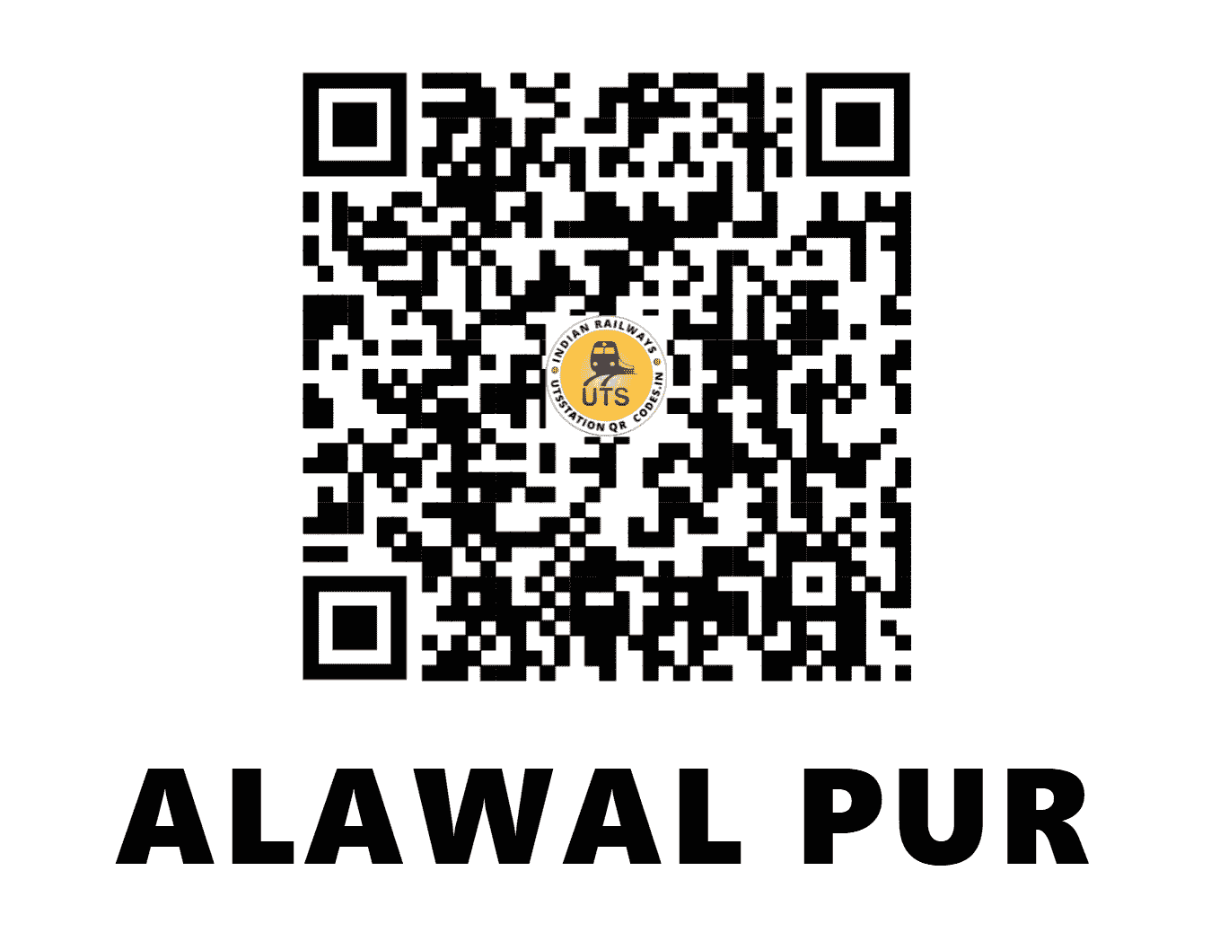 UTS QR Code for ALAWAL PUR - AWL - NR (PUNJAB)