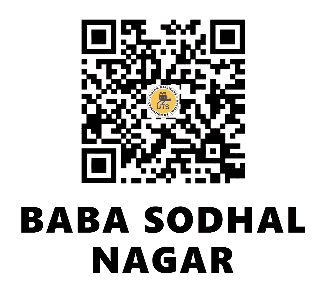 UTS QR Code for BABA SODHAL NAGAR - BBSL - NR (PUNJAB)