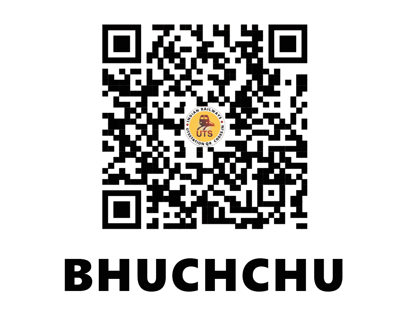 UTS QR Code for BHUCHCHU - BCU - NR (PUNJAB)